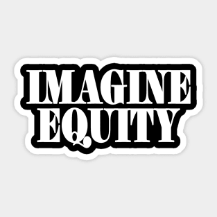 IMAGINE Equity - White - Front Sticker